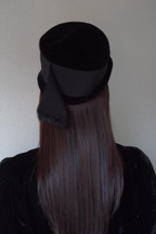 1960’s Black Velvet Bucket Hat