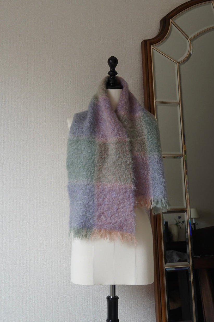 1960's Pastel Colors Scarf