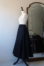 1940's Black A-line Skirt