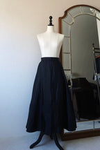 1940's Black A-line Skirt