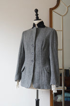 Vintage Grey Herringbone Jacket