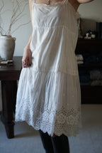 1910's Lace and Embroidery Nighty