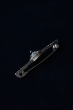1930's Marcasite×Onyx Brooch