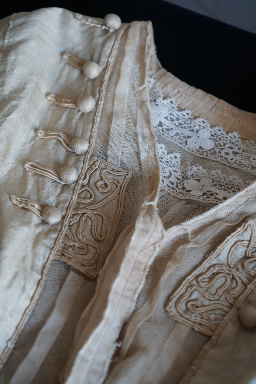 Edwardian Embroidery and Lace Blouse