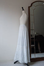Edwardian Cutwork Lace Skirt