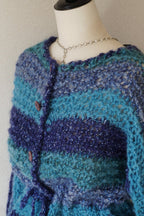 1950’s Handmade Blue Knit