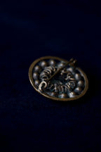 1930's Iris Glass Brooch
