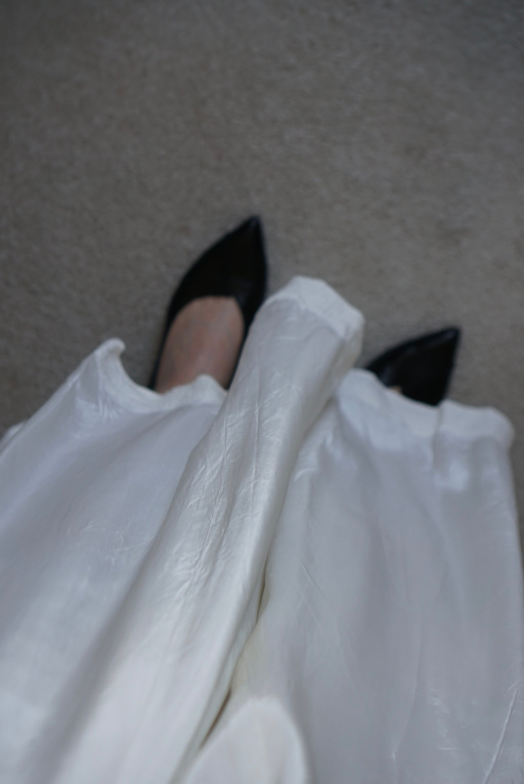 1950's Satin Long Skirt