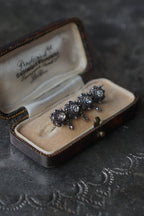 Last 19th Century Silver×Paste Glass Brooch