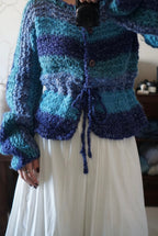 1950’s Handmade Blue Knit