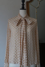 1960's Polka Dot Blouse