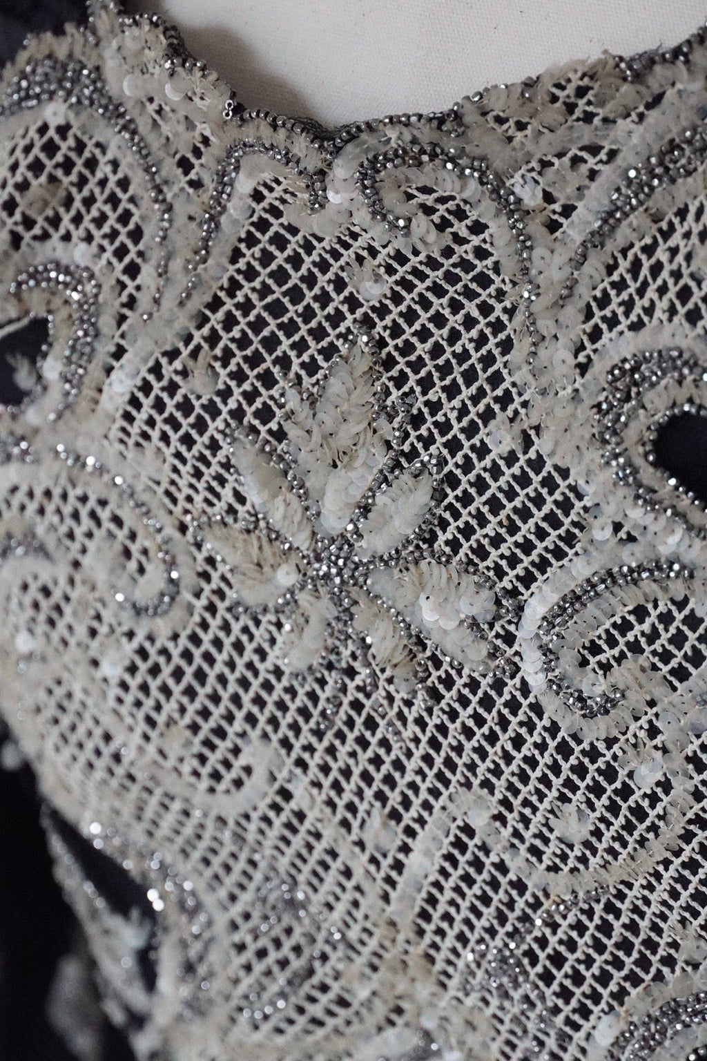 Edwardian Sequins×Beads Bolero