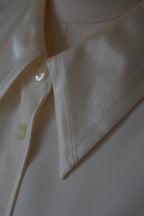 Vintage Satin Collar Shirt