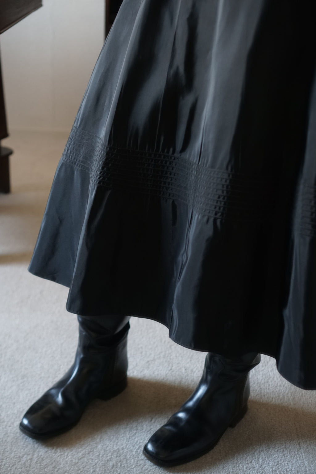 1940's Black A-line Skirt