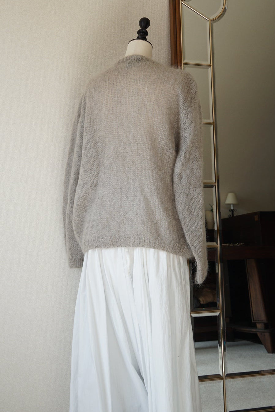 1960's Mohair Embroidery Cardigan