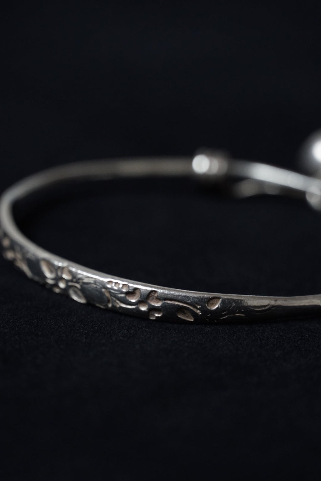Antique Silver Baby Bracelet