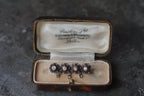 Last 19th Century Silver×Paste Glass Brooch