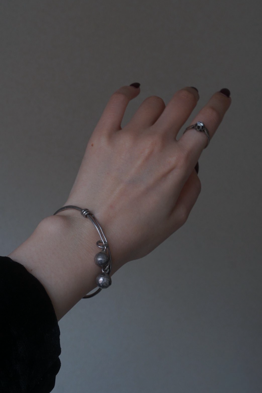 Antique Silver Baby Bracelet
