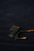 Vintage  Art deco Style Bronze Horse Brooch