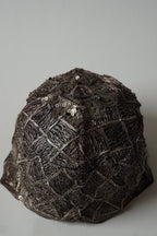 1920’s Gold Cloche Metallic Thread×Sequins Heads Dress