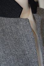 Vintage Grey Herringbone Jacket