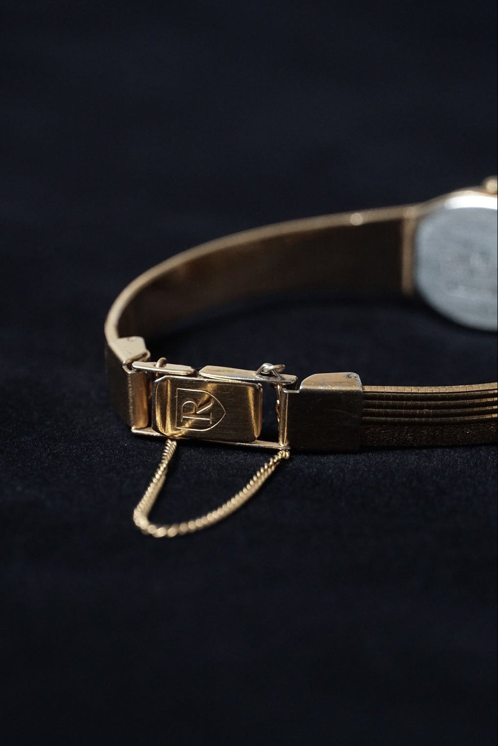 Vintage Quartz Gold Watch
