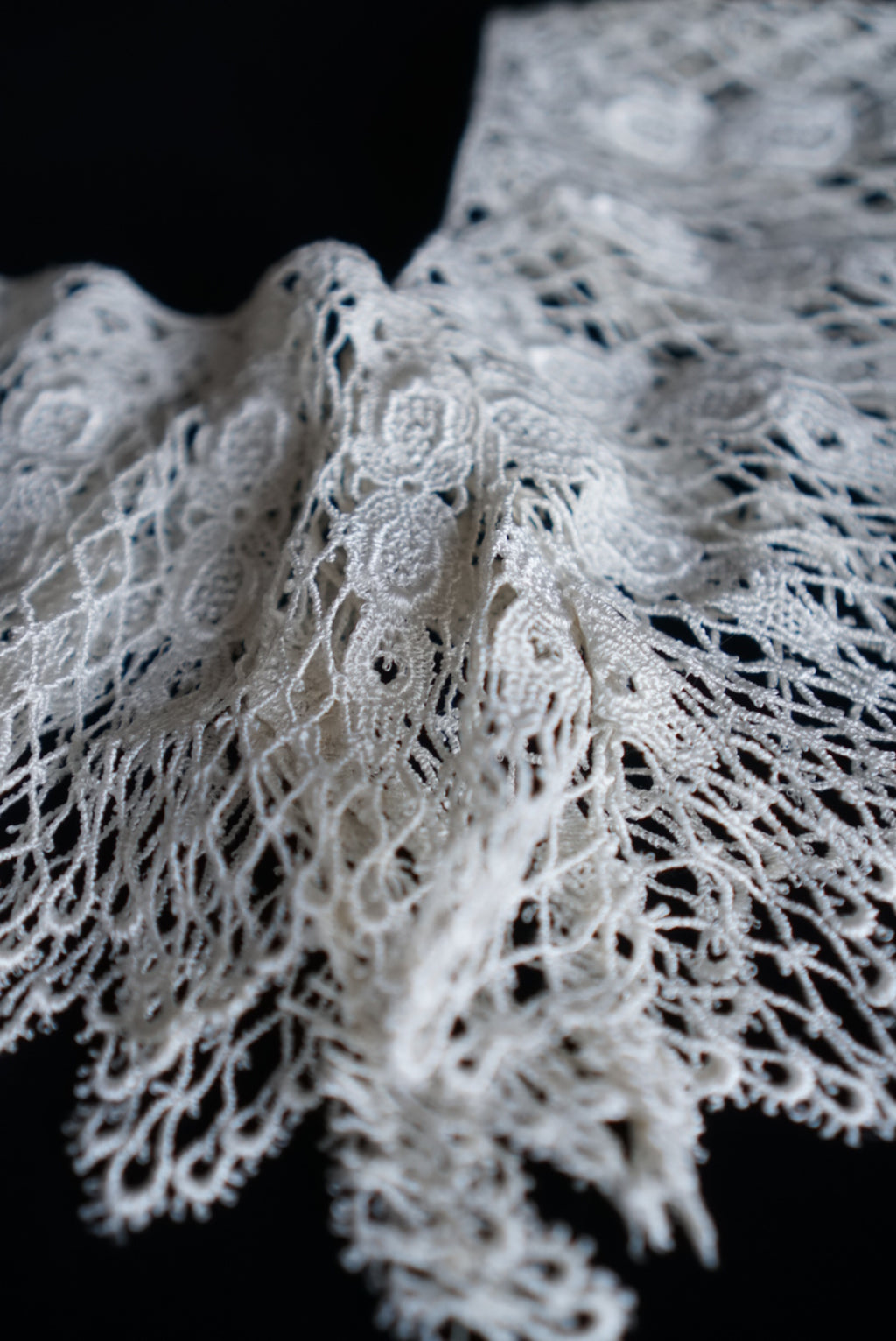1950's Cotton Lace Collar