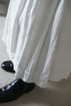 Antique Handmade Embroidery Skirt
