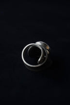 Vintage Silver×Moon Stone Indian Ring