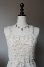 Vintage Grape Glass Necklace