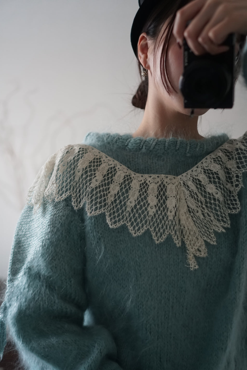 1950's Cotton Lace Collar