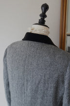 Vintage Grey Herringbone Jacket