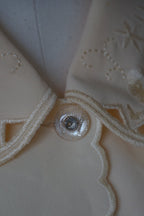 Vintage Flower Embroidery Blouse