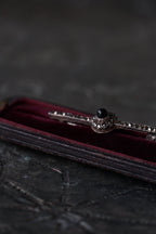 1930's Marcasite×Onyx Brooch