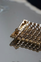 Vintage Amber Cascade Big Brooch