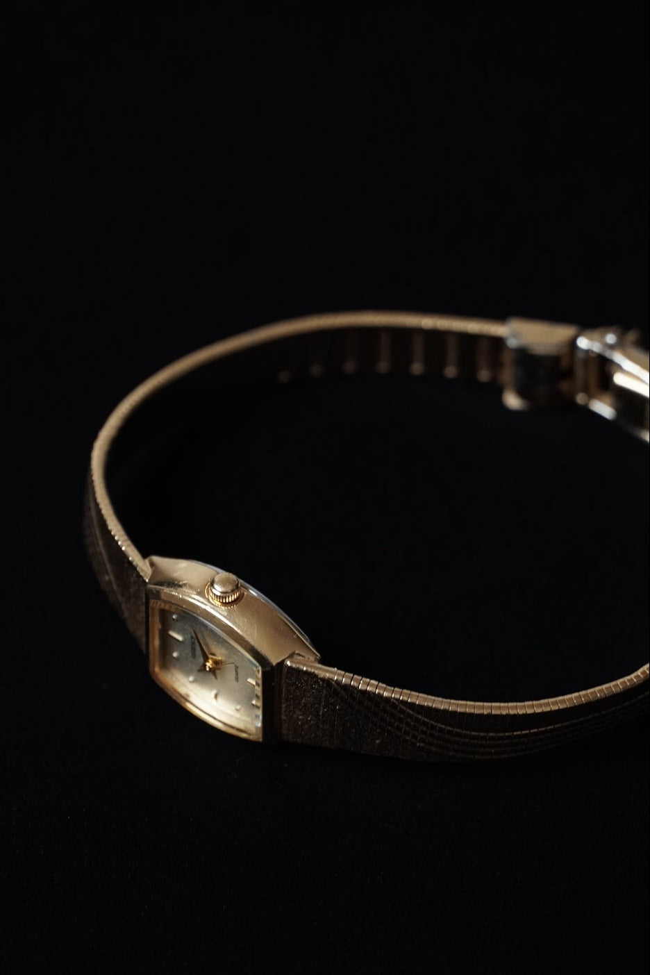 Vintage Quartz Gold Watch