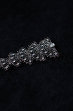 1930's Art Deco Paste Glass Dress Clip