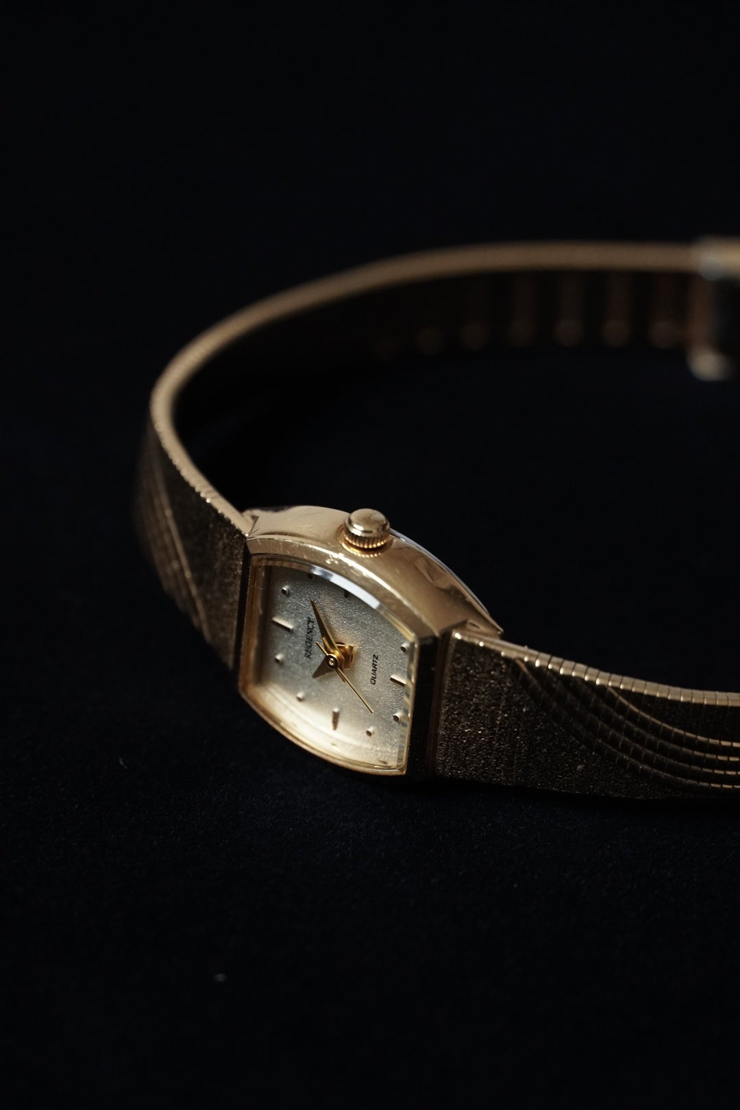 Vintage Quartz Gold Watch