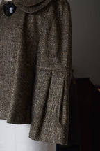 Vintage Big Collar Flare Jacket