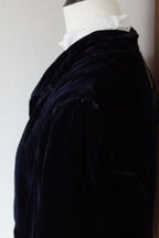 1930's Blue Silk Velvet Jacket