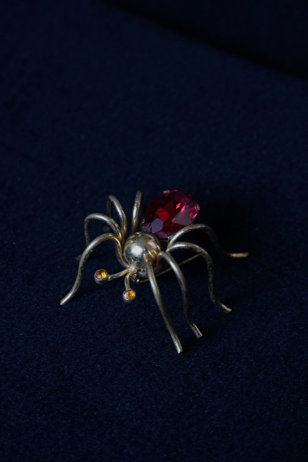 Vintage Big Spider Brooch