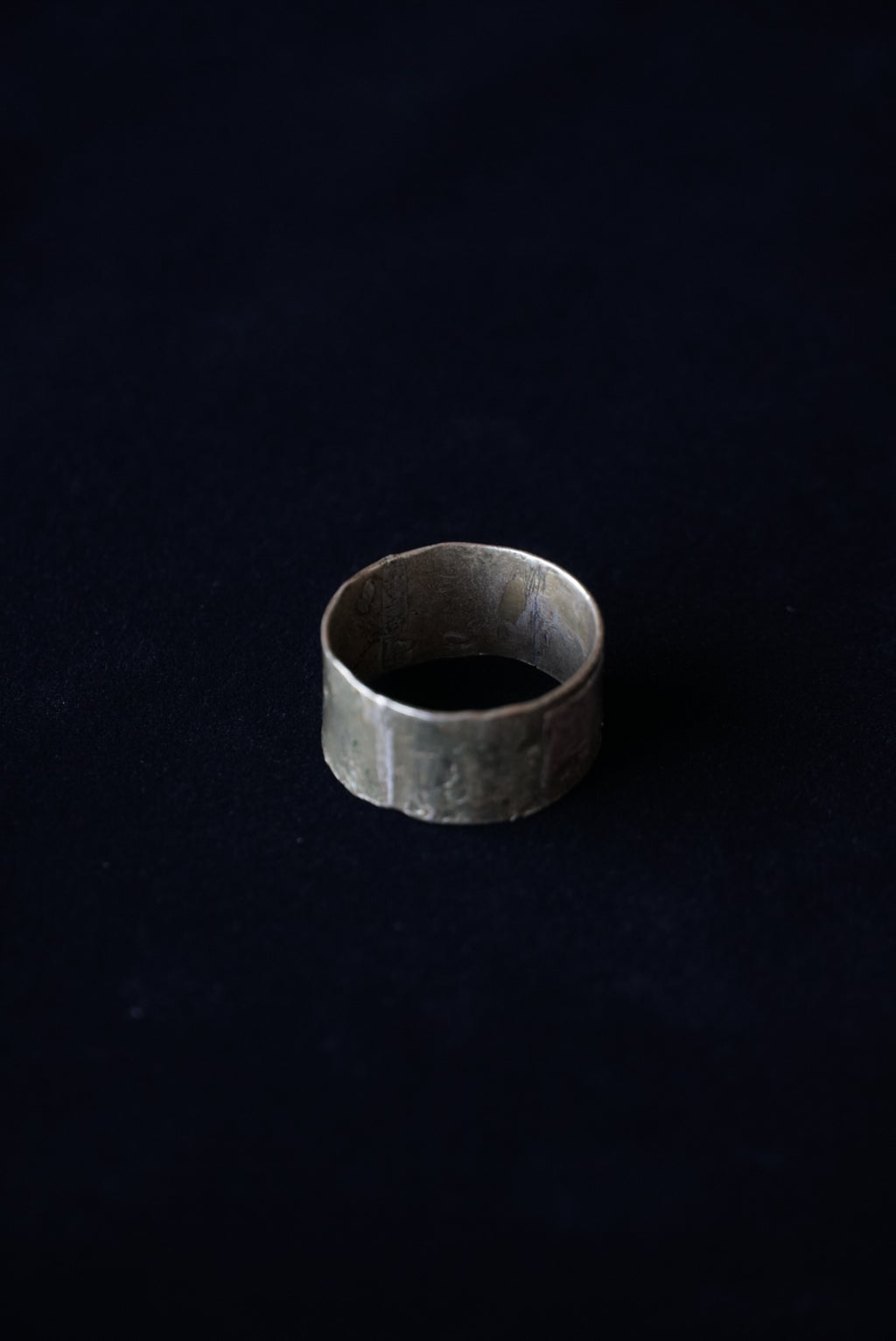 Vintage Copper Collar Thumb Ring