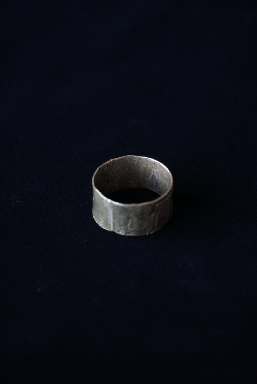 Vintage Copper Collar Thumb Ring