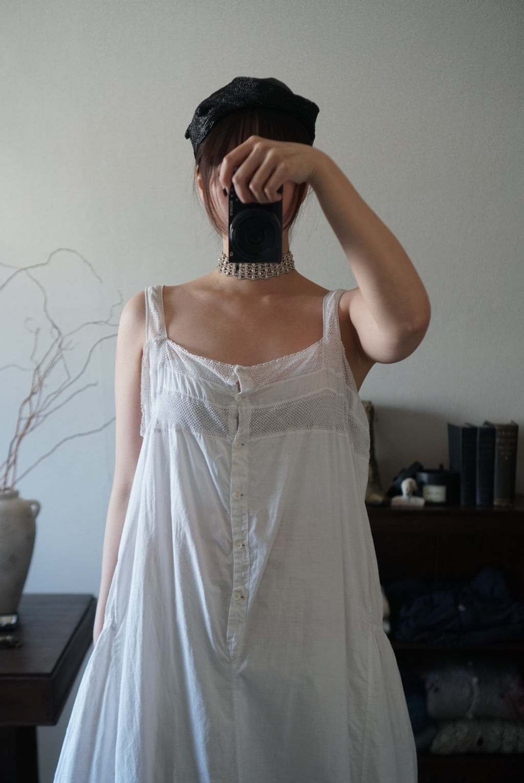 1930's Irish Crochet Lace Nighty