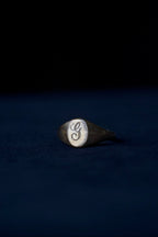 Vintage 10K RGP initial"G" Signet Ring