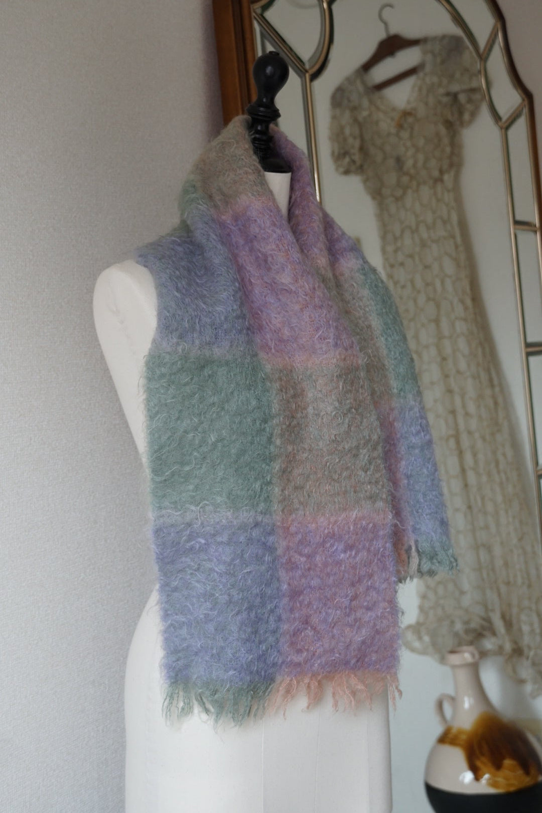 1960's Pastel Colors Scarf