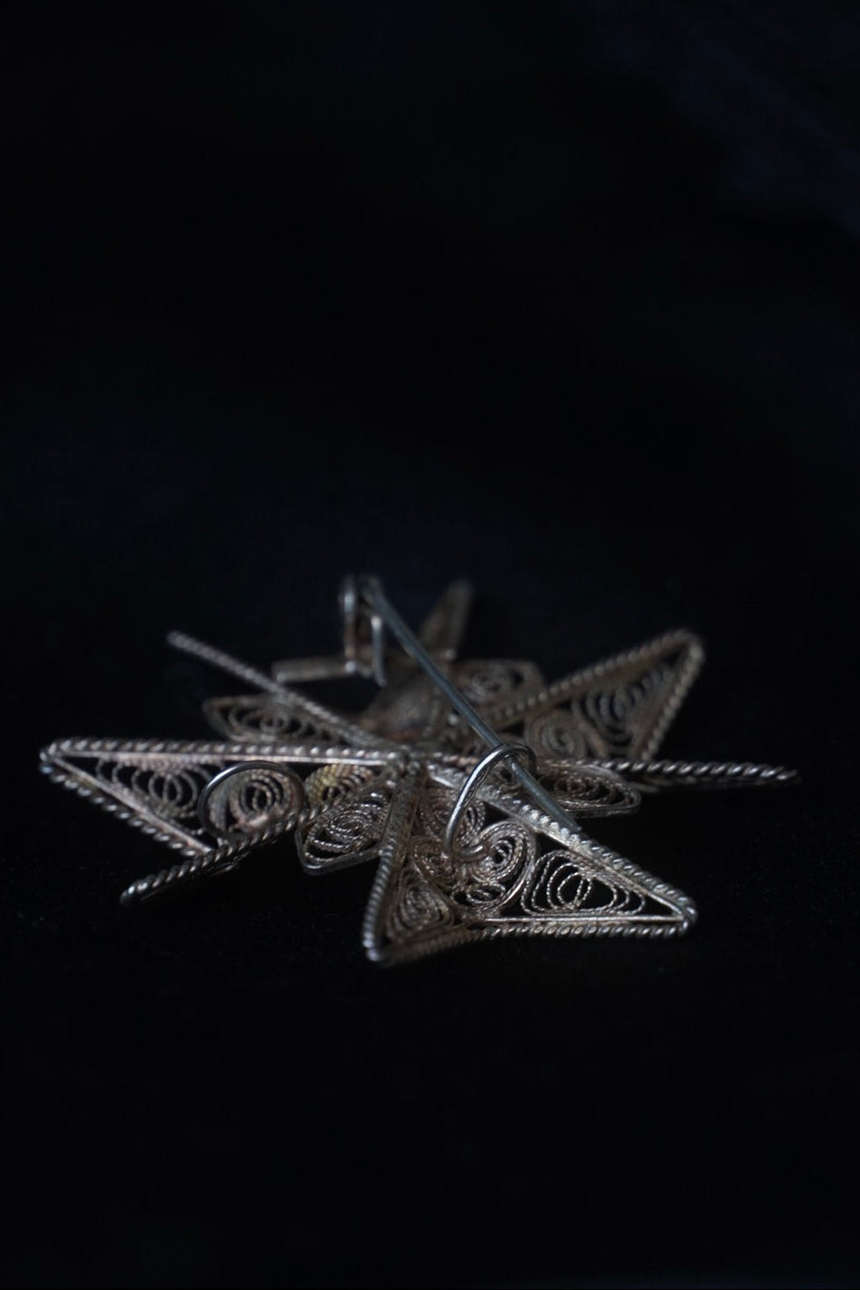 1920’s Silver Filigree Brooch