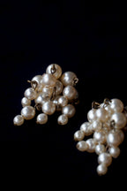 1940's Swaying Pearls Earrings