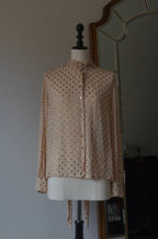 1960's Polka Dot Blouse