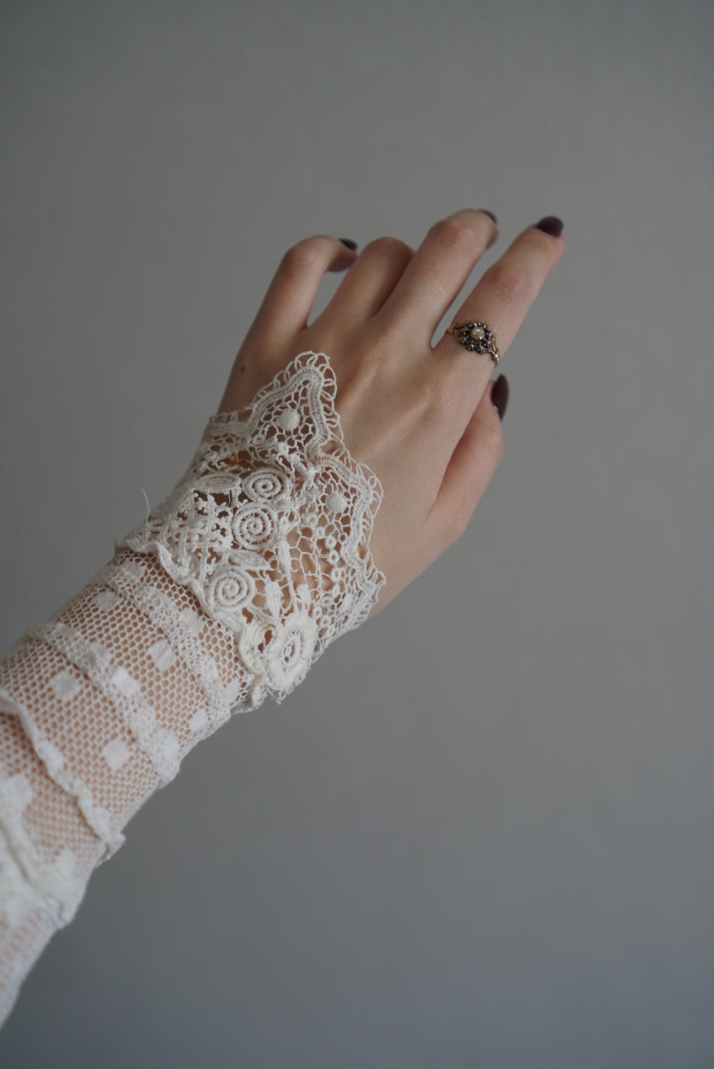 1850's Double Rose Cut Diamond Ring